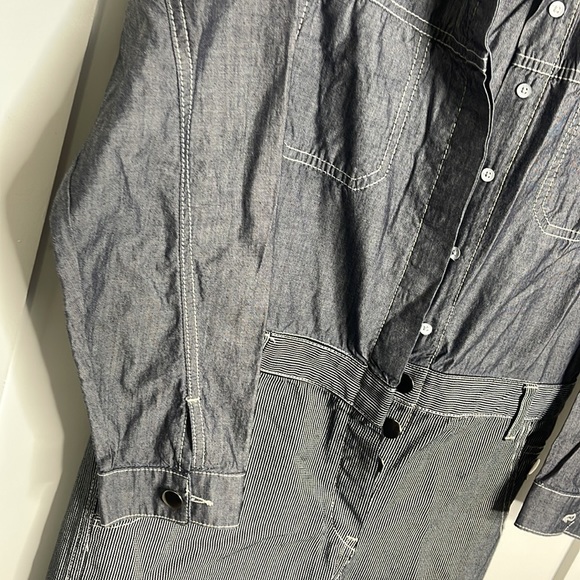 DENIM JUMPSUIT - Picture 7 of 8